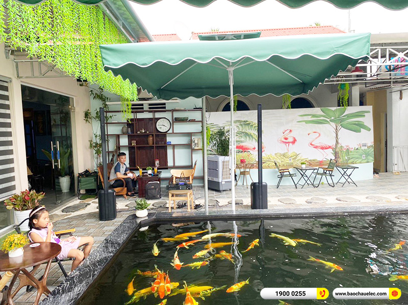 Lắp đặt dàn karaoke di động Bose 90tr cho anh Vương tại Thanh Hóa