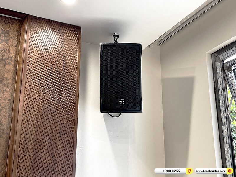 Lắp đặt d&agrave;n karaoke RCF 120tr cho anh &Yacute; tại H&agrave; Nội