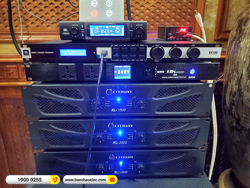 Lắp đặt dàn karaoke trị giá gần 130 triệu cho anh Yên ở Hậu Giang