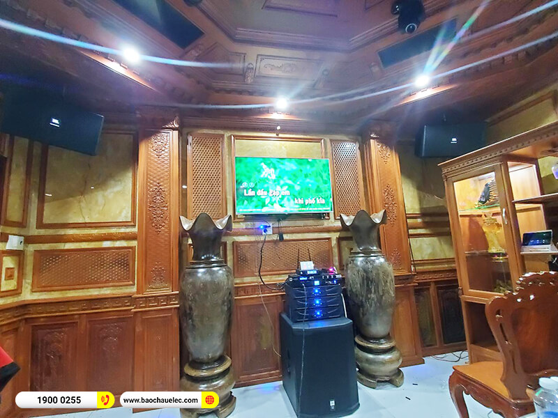 Lắp đặt dàn karaoke trị giá gần 130 triệu cho anh Yên ở Hậu Giang