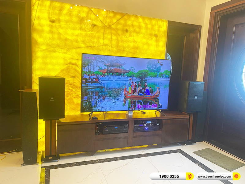 Lắp đặt dàn karaoke trị giá hơn 70 triệu cho bác Sáu tại Bắc Ninh