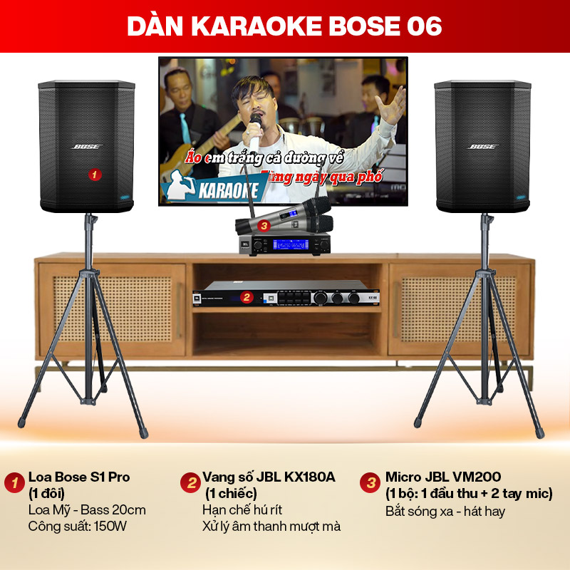 Dàn karaoke Bose 06 
