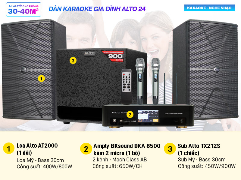 dàn karaoke gia đình cao cấp 2021-05