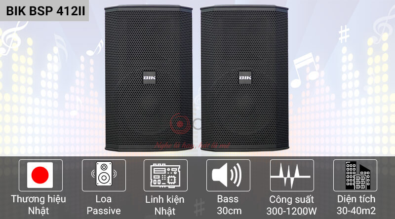 Dàn karaoke cao cấp BIK 43
