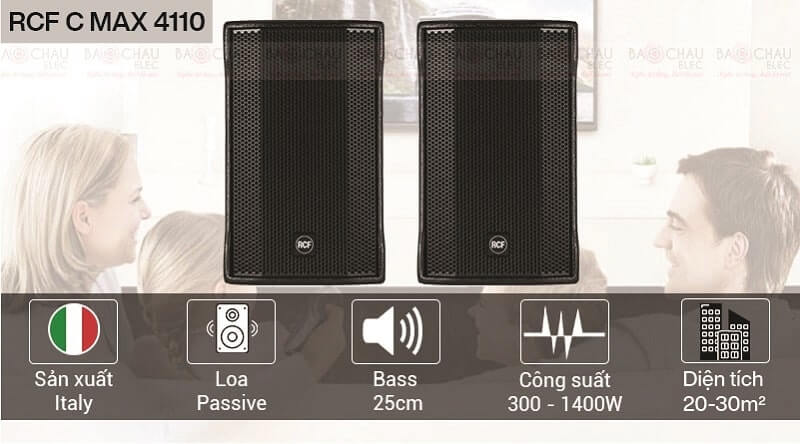 Dàn karaoke cao cấp RCF 33