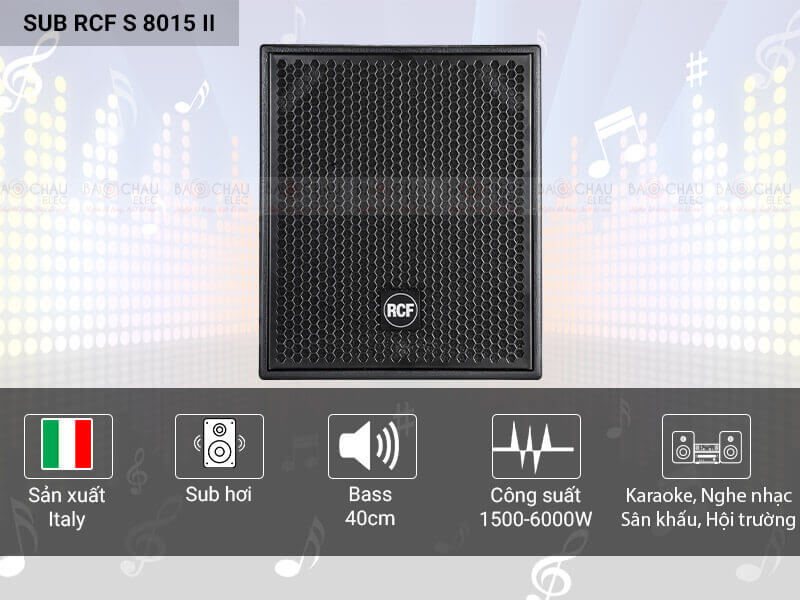 Dàn karaoke cao cấp RCF Acustica 35