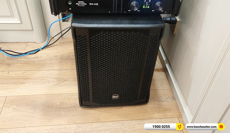 Lắp đặt dàn karaoke trị giá hơn 140 triệu cho chị An tại TPHCM