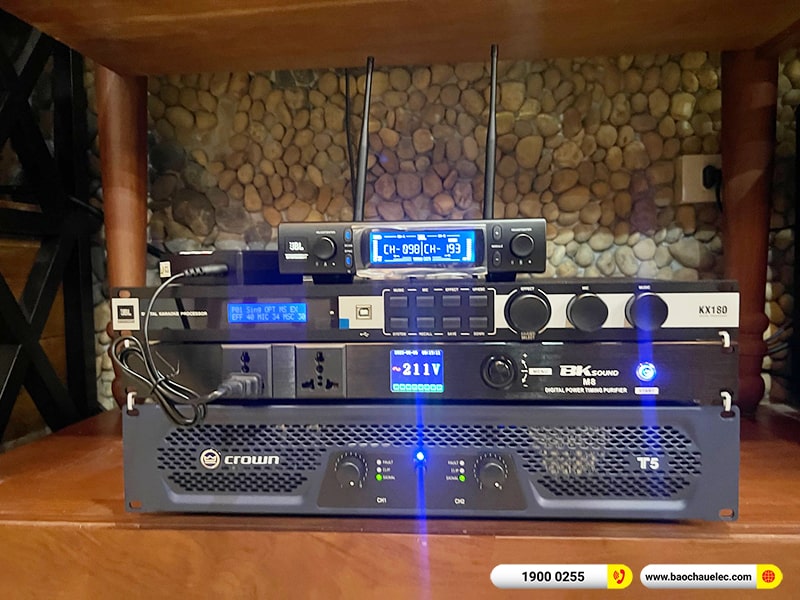 Lắp đặt dàn karaoke RCF gần 90tr cho chị Hà ở Chung cư Tràng An Hà Nội