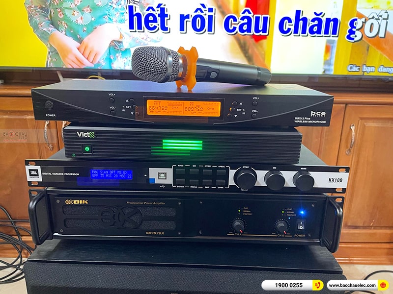 Lắp đặt dàn karaoke trị giá hơn 100 triệu cho chị Hằng tại Đồng Nai