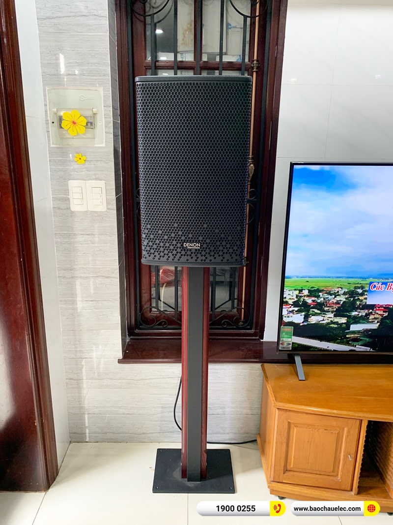 Lắp đặt d&agrave;n karaoke trị gi&aacute; hơn 40 triệu cho chị Hạnh tại TPHCM