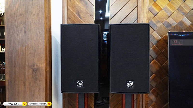 Lắp đặt dàn karaoke trị giá khoảng 360 triệu cho chị Hoa tại Thái Bình