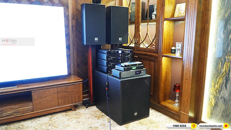 Lắp đặt dàn karaoke trị giá khoảng 360 triệu cho chị Hoa tại Thái Bình