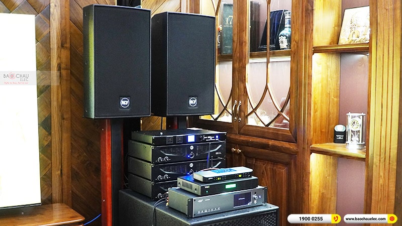 Lắp đặt dàn karaoke trị giá khoảng 360 triệu cho chị Hoa tại Thái Bình