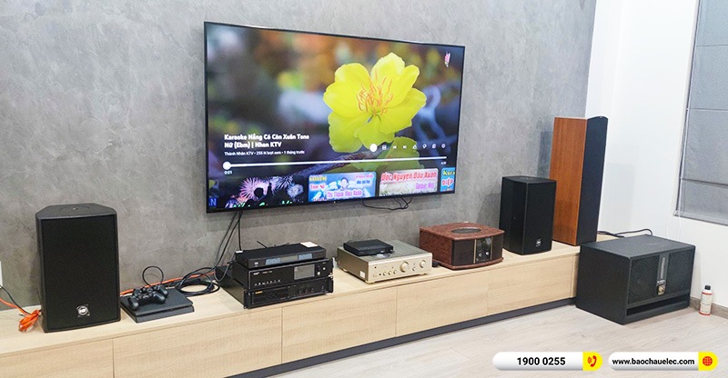 Lắp đặt dàn karaoke trị giá hơn 90 triệu cho chị Hoan tại TPHCM