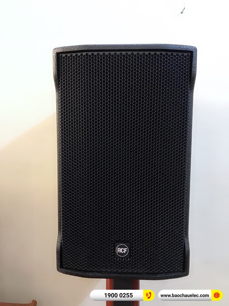 Lắp đặt d&agrave;n karaoke RCF 120tr cho chị Huệ tại Nam Định