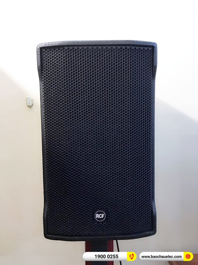 Lắp đặt d&agrave;n karaoke RCF 120tr cho chị Huệ tại Nam Định