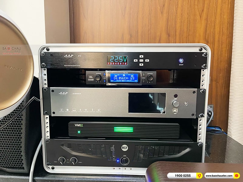 Lắp đặt dàn karaoke trị giá hơn 120 triệu cho chị Huệ tại Hà Nội