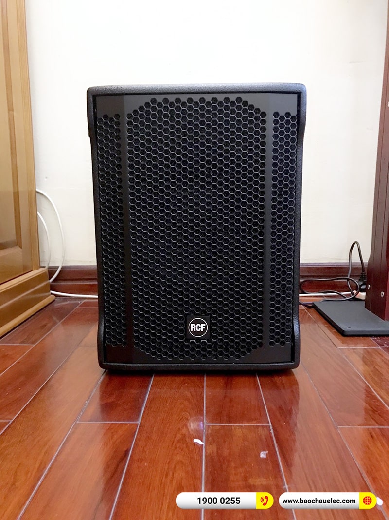 Lắp đặt d&agrave;n karaoke RCF 120tr cho chị Huệ tại Nam Định