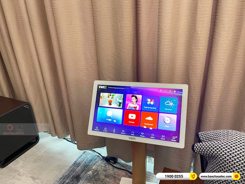 Lắp đặt dàn karaoke trị giá hơn 120 triệu cho chị Huệ tại Hà Nội