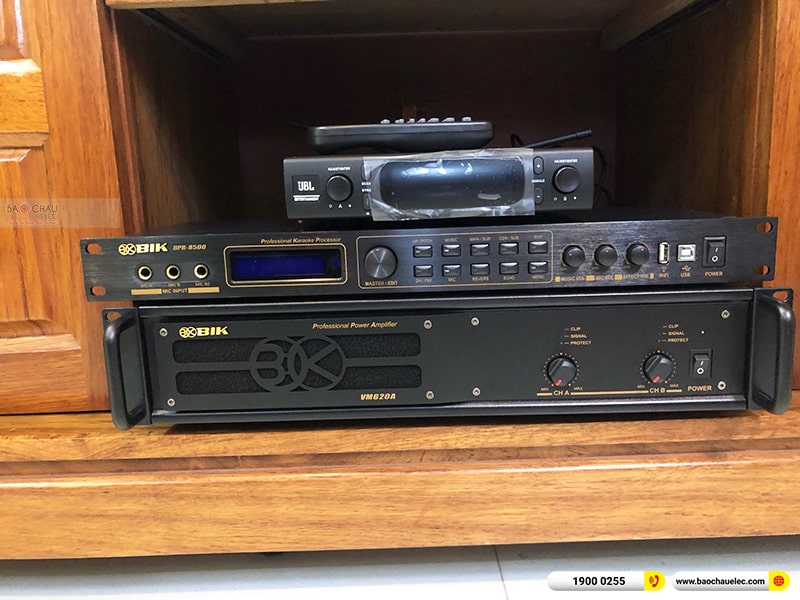 Lắp đặt dàn karaoke trị giá hơn 60 triệu cho chị Hương tại Hải Phòng