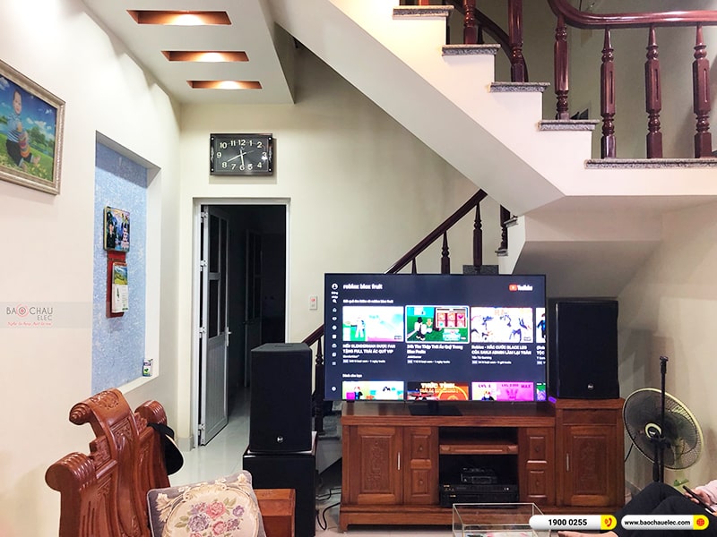 Lắp đặt dàn karaoke trị giá hơn 60 triệu cho chị Hương tại Hải Phòng