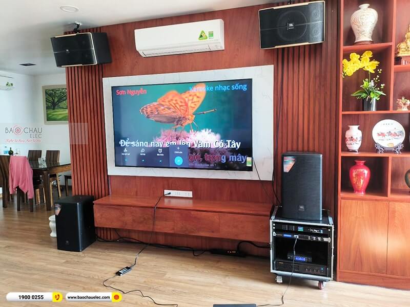 Lắp đặt d&agrave;n karaoke trị gi&aacute; gần 100 triệu cho chị Linh tại H&agrave; Nội