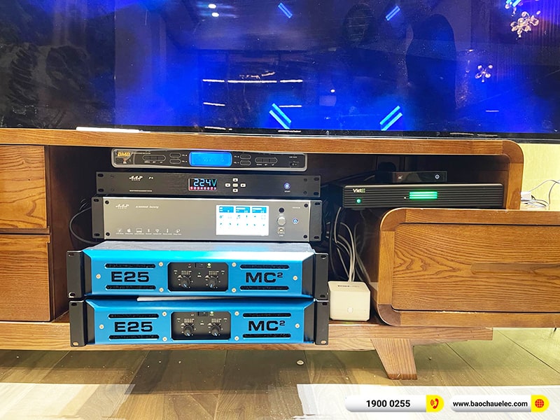 Lắp đặt dàn karaoke trị giá gần 300 triệu cho chị Lương tại Hà Nội