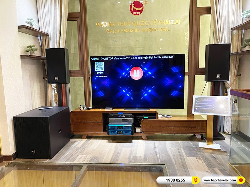 Lắp đặt dàn karaoke trị giá gần 300 triệu cho chị Lương tại Hà Nội