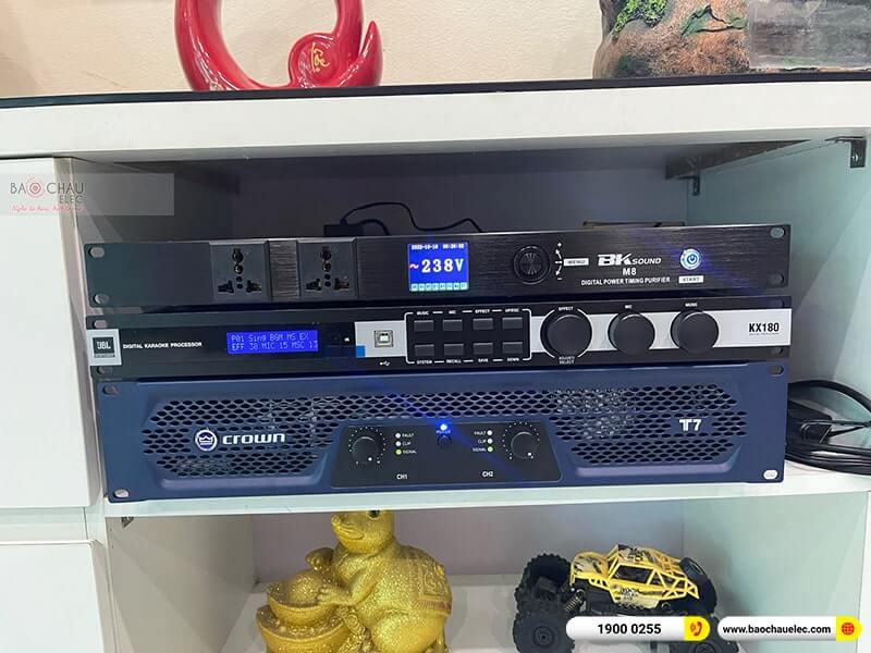 Lắp đặt dàn karaoke trị giá gần 120 triệu cho chị Phượng tại Hòa Bình