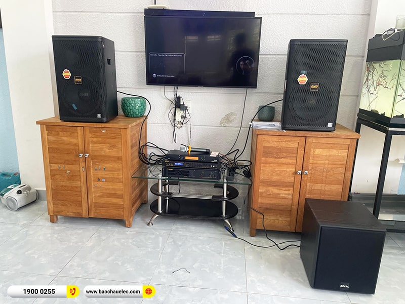 Lắp đặt dàn karaoke trị giá hơn 50 triệu cho chị Phượng tại Bình Dương