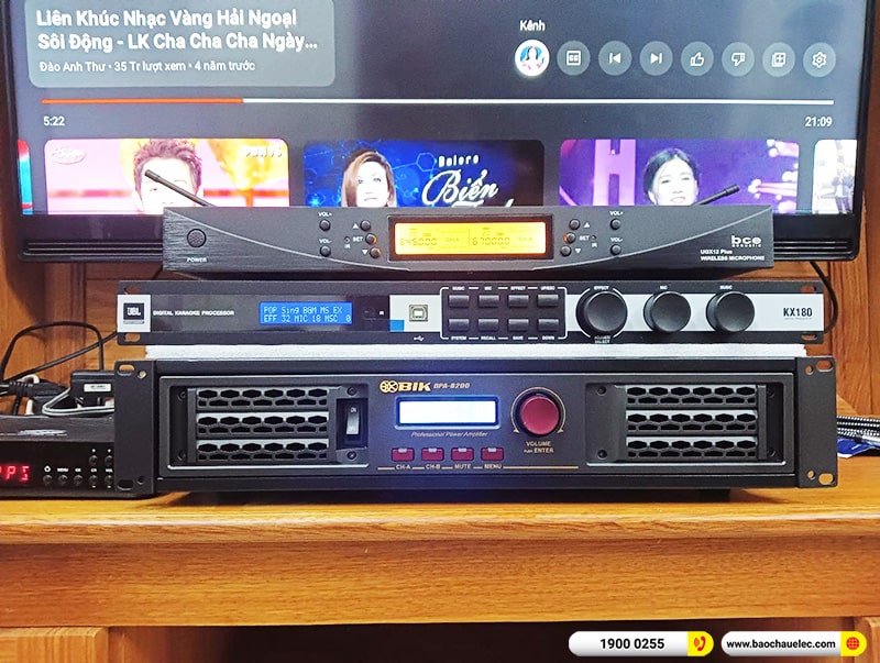 Lắp đặt dàn karaoke trị giá hơn 60 triệu cho chị Thảo tại Đồng Nai