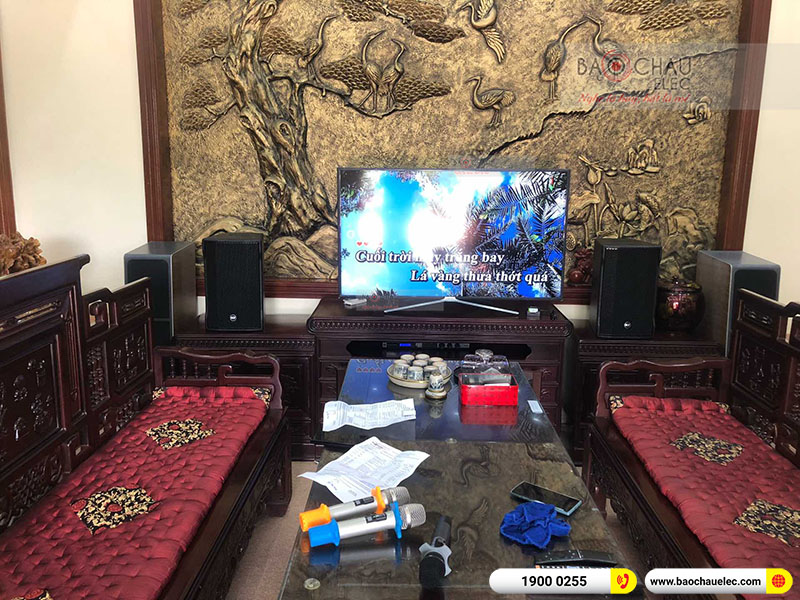 Lắp đặt d&agrave;n karaoke trị gi&aacute; gần 80 triệu cho chị Thảo tại H&agrave; Nội