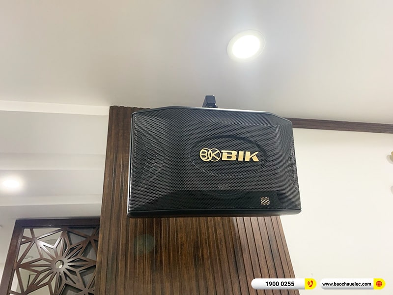 Lắp đặt dàn karaoke trị giá khoảng 20 triệu cho chị Thư tại Hà Nội