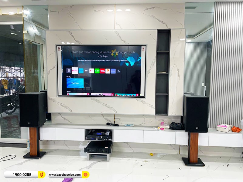 Lắp đặt d&agrave;n karaoke RCF 98tr cho chị Th&uacute;y tại Đồng Nai