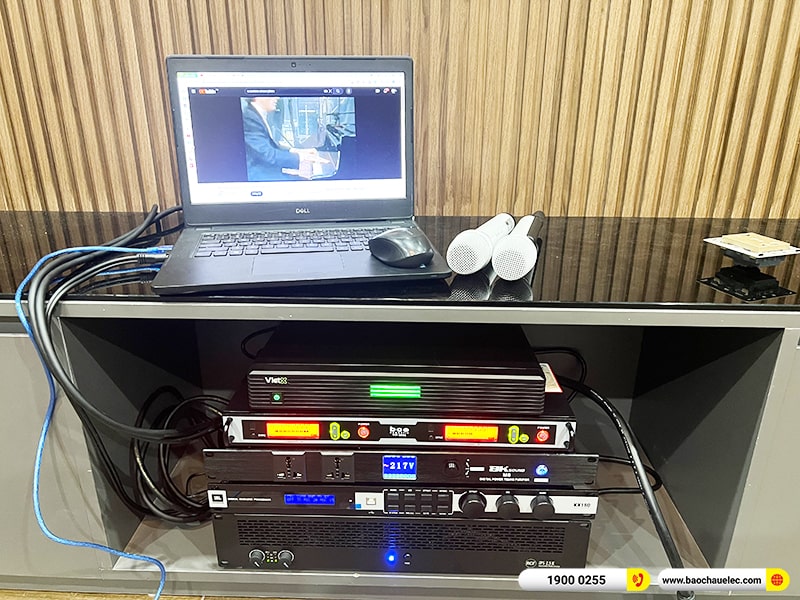 Lắp đặt dàn karaoke trị giá 135 triệu cho chị Trang tại TPHCM