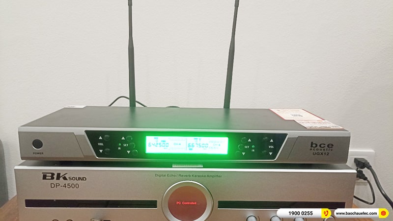 Lắp đặt dàn karaoke trị giá hơn 50 triệu cho chị Trang tại Bắc Ninh