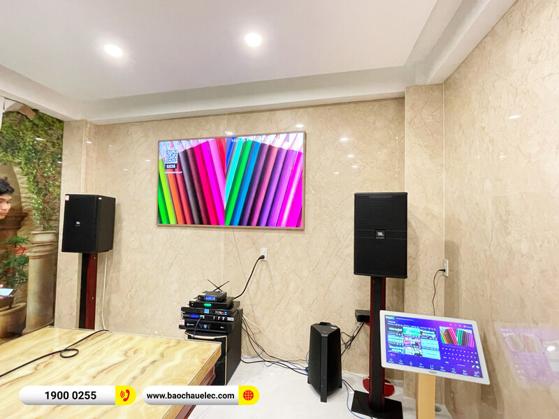 Lắp đặt dàn karaoke JBL 98tr cho chị Trang ở Cần Thơ
