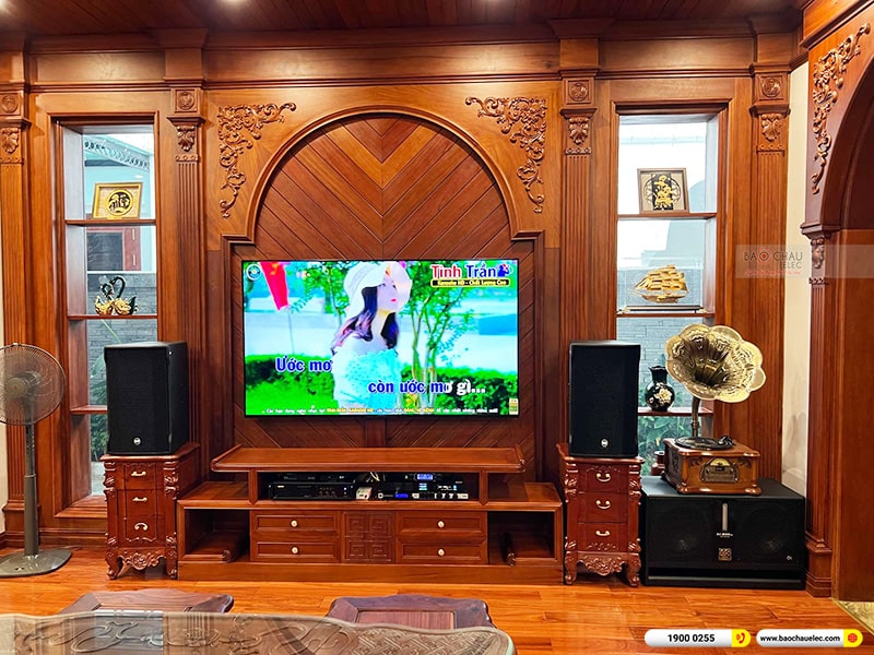 Lắp đặt dàn karaoke trị giá gần 90 triệu cho chị Tuyết tại Hà Nội