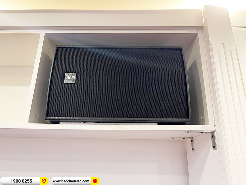 Lắp đặt dàn karaoke trị giá hơn 100 triệu đồng cho chị Xuyến ở Hà Nội