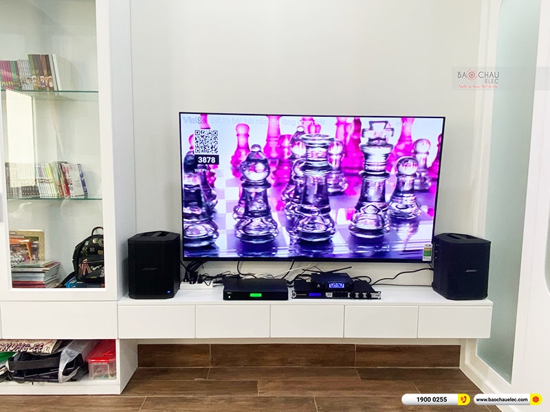 Lắp đặt dàn karaoke, loa Bose di động trị giá hơn 60 triệu cho chú Hải tại TPHCM
