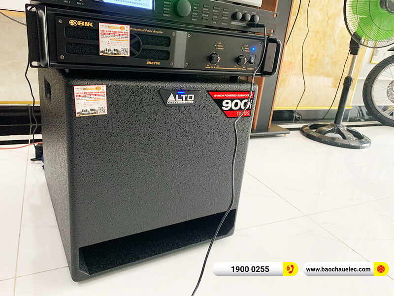 Lắp đặt dàn karaoke trị giá gần 40 triệu cho chú Hồng tại Bình Dương