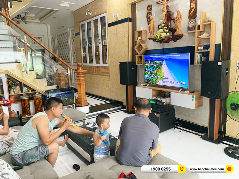 Lắp đặt dàn karaoke trị giá gần 40 triệu cho chú Hồng tại Bình Dương
