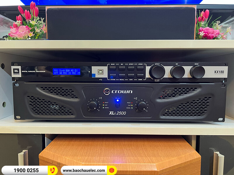 Lắp đặt dàn karaoke trị giá hơn 70 triệu cho chú Hưng ở Hà Nội