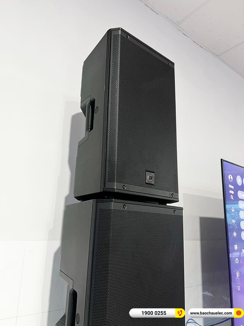 Lắp đặt dàn karaoke RCF gần 220tr cho chú Lộc ở Đồng Nai