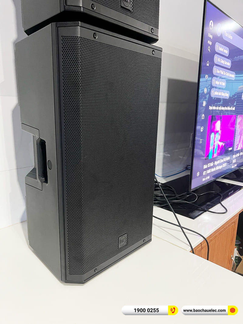 Lắp đặt dàn karaoke RCF gần 220tr cho chú Lộc ở Đồng Nai