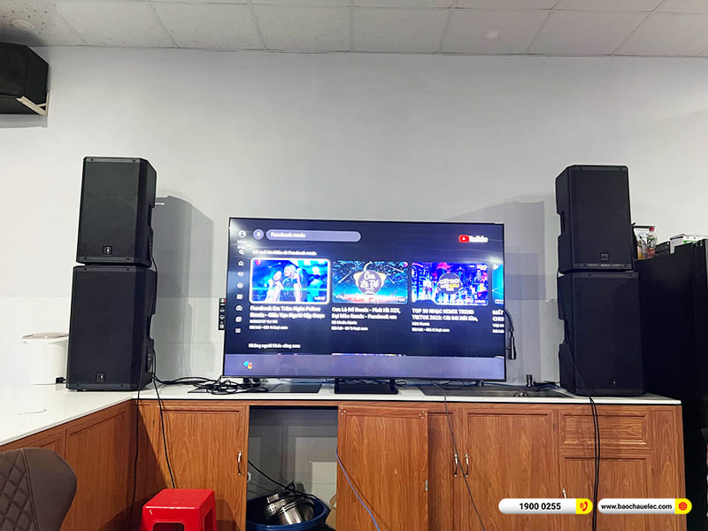 Lắp đặt dàn karaoke RCF gần 220tr cho chú Lộc ở Đồng Nai