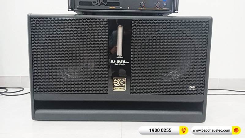 Lắp đặt d&agrave;n karaoke trị gi&aacute; gần 100 triệu cho ch&uacute; Long tại Đồng Nai