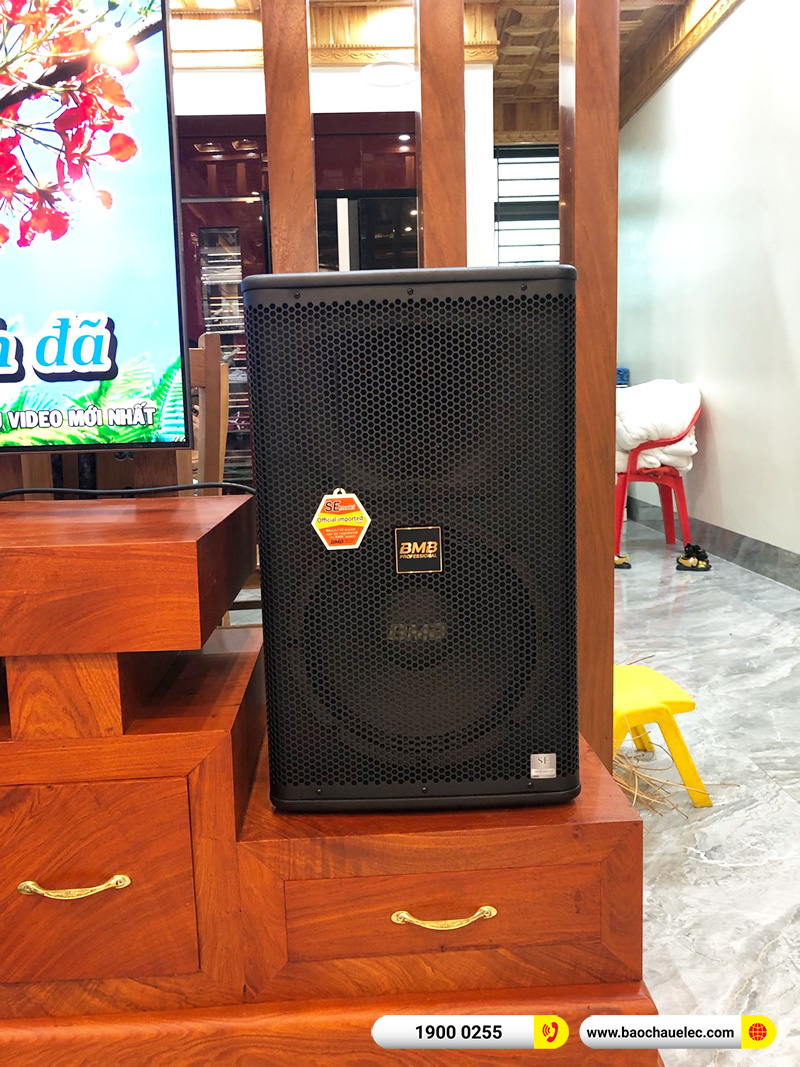 Lắp đặt dàn karaoke trị giá hơn 100 triệu cho chú Quang tại Hà Nội