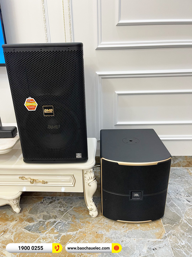 Lắp đặt d&agrave;n karaoke trị gi&aacute; gần 60 triệu cho ch&uacute; Tuấn tại Hải Ph&ograve;ng