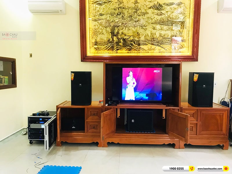 Lắp đặt d&agrave;n karaoke trị gi&aacute; hơn 150 triệu cho ch&uacute; &Uacute;t tại Hải Ph&ograve;ng